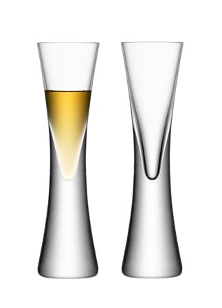 LSA Moya Likör-Glas/Schnapsglas/Vodka-Glas/Sambuca-Glas handgefertigt 2 Stück 50 ml