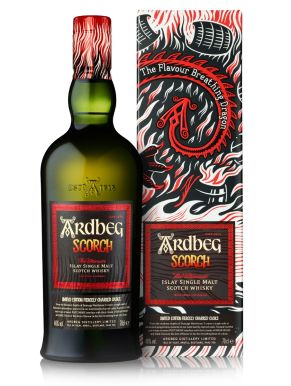 Ardbeg Scorch Islay Single Malt Scotch Whisky 70cl Gift Box
