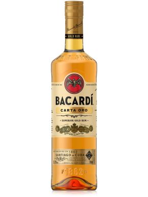 Bacardi Carta Oro Superior Gold Rum 75cl