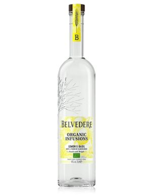 Belvedere Organic Lemon & Basil Vodka 70cl