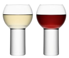 LSA Boris Wine Glass Goblets - 360ml (Set of 2)