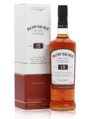Bowmore 15 year old Darkest Islay Single Malt Scotch Whisky 70cl