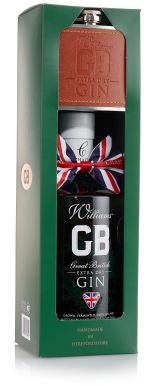 Chase Great British Extra Dry Gin with Hip Flask Gift Set 70cl