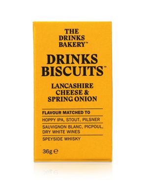 Drinks Biscuits - Lancashire Cheese & Spring Onion 36g