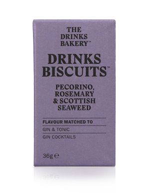 Drinks Biscuits - Pecorino, Rosemary & Seaweed 36g
