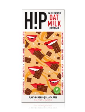 HiP Salted Caramel Oat Milk Plant-Based Chocolate 70g
