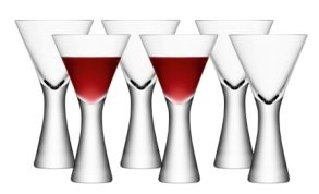LSA Moya Wine Glass - Clear 395ml (Set of 6)