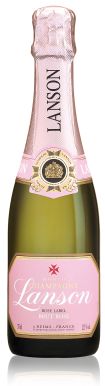 Lanson Rose Label Champagne Half Bottle Brut NV 37.5cl