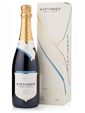 Nyetimber Classic Cuvée Brut Sparkling Wine 75cl Gift Box
