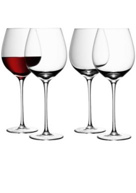 LSA Wine Collection Red Wine Glasses - 700ml (Set of 4)